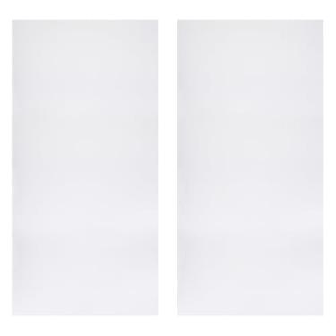 Imagem de PATIKIL Furo de malha de poeira 100 x 50 cm 0,2 cm, 2 peças de filtro de poeira de PVC para refrigerador de computador, capa de policarbonato para refrigerador de computador, capa de ventilador à