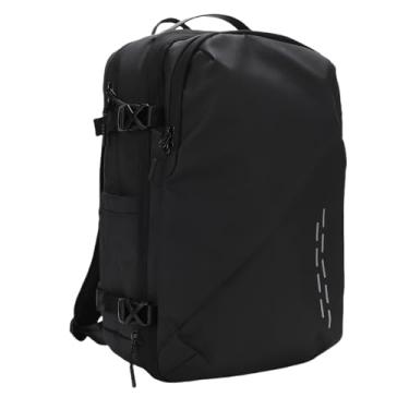Imagem de Zyyini Mochila de Compressão a Vácuo Com Uma Grande Capacidade de Viagem, Mochila Laptop Multifuncionalmente Expansível para Uso Diário (Preto)