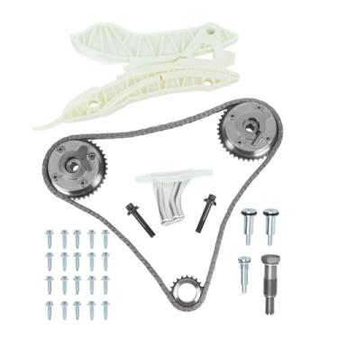 Imagem de BLDYG Kit de corrente de distribuição do motor com roda dentada VVT, adequado para Countryman 2011-2016 Paceman 2013-2016 Mini Cooper 2007-2015 1,6L, conjunto de corrente de distribuição de