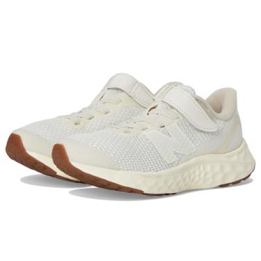 Imagem de New Balance Tênis de corrida infantil Fresh Foam Arishi V4 Hook and Loop, Linho/arenito, 14