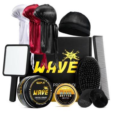 Imagem de Pomada Wave Goiple Wave Butter 360 para homens Strong Hold