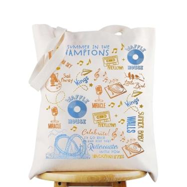 Imagem de WZMPA Bolsa para fãs da banda Siner Band Presente Cinco Álbuns One Night Jonas reutilizável, Sucker for You Tg, Large