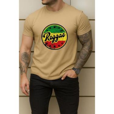 Imagem de Camiseta Estampada Premium Reggae Musica Algodão Estilosa - Versitz, B