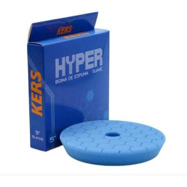 Imagem de Boina de Espuma Lustro Hyper 6" Azul Suave Kers