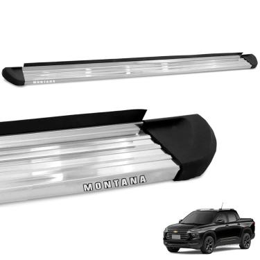 Imagem de Estribo Lateral Montana 2023 a 2025 SUV Aluminio Polido