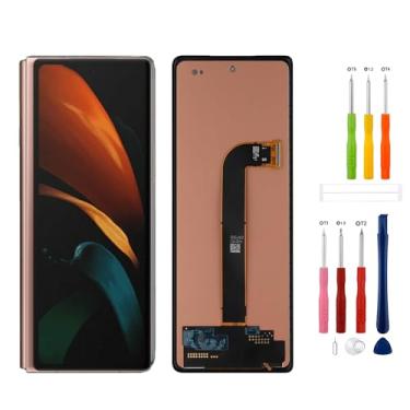 Imagem de SwarKing Substituição de tela digital TFT LCD compatível com Z Fold 2 SM-F916B SM-F916U SM-F916U1 SM-F916W SM-F916J Display LCD Touch Screen Digitalizador com ferramentas de reparo