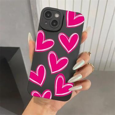 Imagem de Capa macia com estampa de coração para Xiaomi Redmi 14C 12C 13C 4G para Redmi Note 14 13 12 11 Pro Plus 5G 12S 11S 11 10S, 05, para Redmi 14C 4G