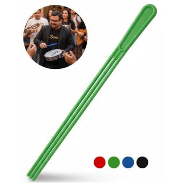 Imagem de Baqueta Tripla Para Tamborim Profissional Com 3 Hastes Zaidan's Percus