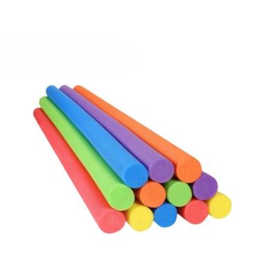 Imagem de 6 UN BOIA ESPAGUETE MACARRÃO FLUTUADOR SEM FURO PISCINA NATAÇÃO(8,SEM FURO)