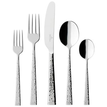 Imagem de Conjunto de Talheres, Sofisticação e Durabilidade para Sua Casa com 60 Peças e Material de Aço Inoxidável, Villeroy Boch, Prata