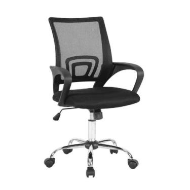 Imagem de Cadeira de Escritório com Sistema Relax e Apoio Lombar - Fratini E, Pr