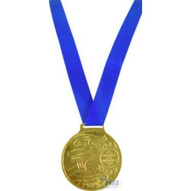 Imagem de Medalha 35mm pacote c/ 5 unidades - MedalhaSul, Ouro