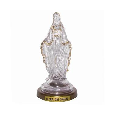 Imagem de Imagem Acrílica Nossa Senhora Das Graças Santíssima Virgem Maria - Amo