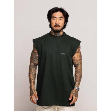 Imagem de Regata Oversized Thpe Premium  - Thpe Store, Verde escuro, P