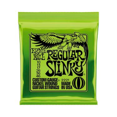 Imagem de Encordoamento P/ Guitarra Ernie Ball Regular Slinky 10/46 - EC0003