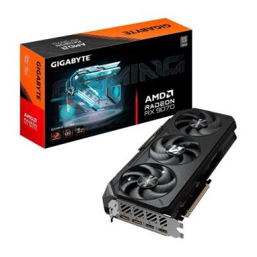 Imagem de Placa de Vídeo Gigabyte RX 9070 Gaming OC AMD Radeon, 16GB, GDDR6, 256