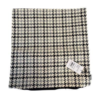 Imagem de Almofada Jacquard Nouveau 45x45 Preto e Branco