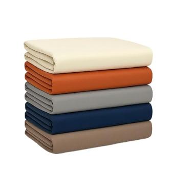 Imagem de Kit 5 Lençóis Casal Avulsos 400 Fios Cama Box com Elástico em Poliéster Macio