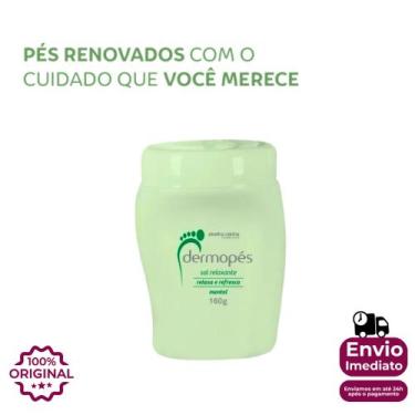 Imagem de Sal Relaxante para Pés Dermopés Abelha Rainha Hidrata, refresca e rela