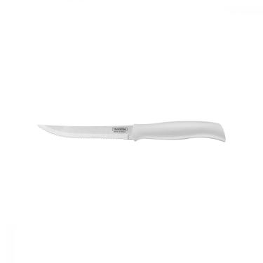 Imagem de Faca para Churrasco e Frutas Tramontina Profit com Lâmina em Aço Inox e Cabo de Polipropileno Branco 5"
