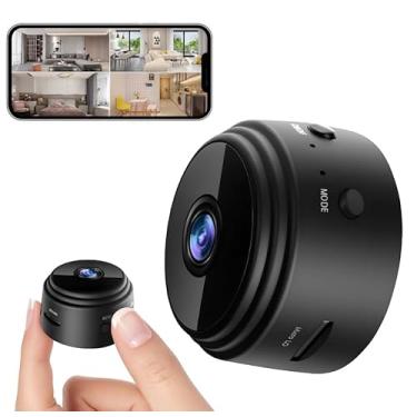 Imagem de Câmera A9 HD Sem Fio Wi-Fi Imagem Nítida Portátil Segurança Noturna Monitoramento Inteligente,Câmera De Segurança Wi-Fi Externa