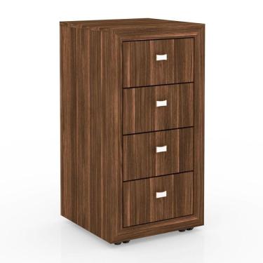 Imagem de Gaveteiro 4 Gavetas Me4133 Nogal