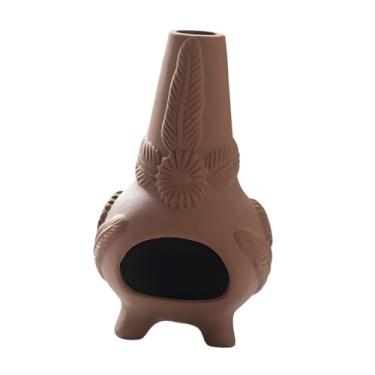 Imagem de IEUDNS Suporte Queimador de Incenso de Cerâmica Tigela de Fumaça Queimador de Cone para Inauguração de Quarto