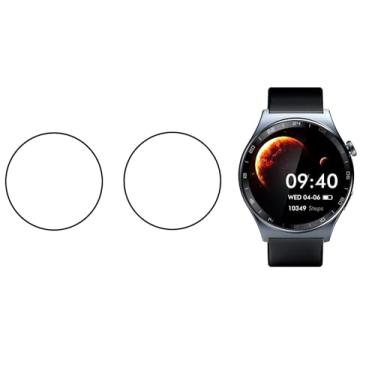 Imagem de 02 Película Ceramica 9D Para Smartwatch Compatível Infinix Smartwatch Infinix Xwatch 3 WE