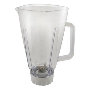 Imagem de Copo San S/ Fundo + Faca Branca Liquidificador Philips Walita Ri2240 R