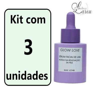 Imagem de -Kit Serum Glow Love Uva Kc (3 un.) - Max Love