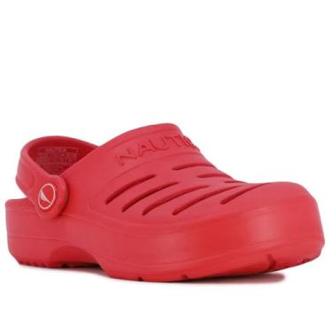 Imagem de Nautica Kids River Edge Toddler Clogs - Water Shoe Closed-Toe Sport Sandal For Boys and Girls-Red-8