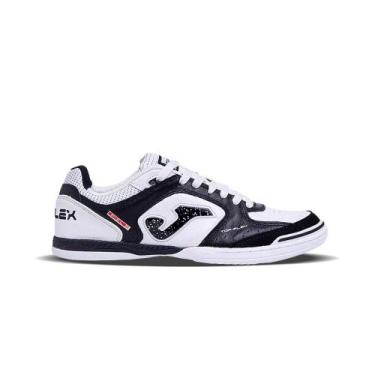 Imagem de Chuteira Joma Top Flex Futsal, 38, Branco, Preto