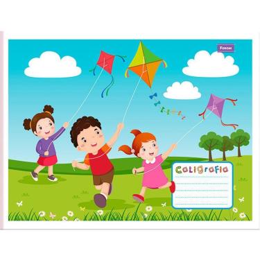 Imagem de Caderno Foroni Caligrafia Brochura 40 Folhas Capa Dura