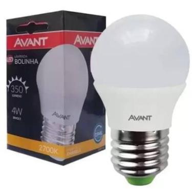 Imagem de Lâmpada Led Bolinha E27 Avant - 4w - 2700k Luz Amarela