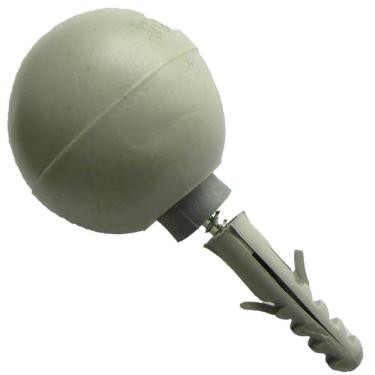 Imagem de Amortecedor Com Bola Cinza - Amo230-3 - Fox Mix Amortecedor Bola Cinza Fox Mix Amo230-3