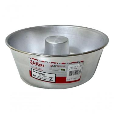 Imagem de Forma De Alumínio Para Bolo Pudim 22 Cm Furo Redonda Eirilar