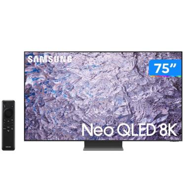 Imagem de Smart TV 75” 8K Neo QLED Samsung QN75QN800
