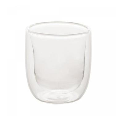 Imagem de Conjunto 2 Copos de Café Parede Dupla em Vidro Borossilicato Resistent