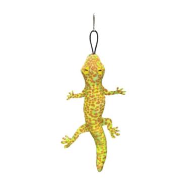 Imagem de Luzhengyang Recargas de varinha Feather Cat Teaser – Cabeças inspiradas em pássaros naturais, acessórios de brinquedo de gato para brincadeiras interativas (pacote com 5) (refil de lagarto verde)