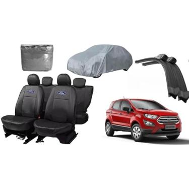 Imagem de Capa de couro +Capa de cobrir + Limpador de para - brisa -Ford eco sport 13-21