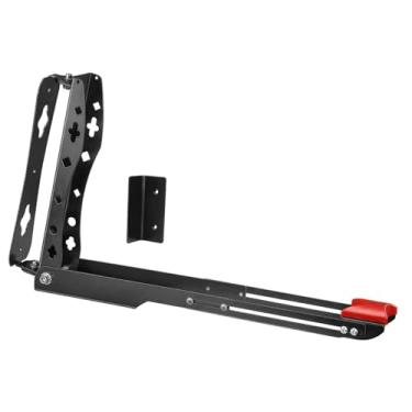 Imagem de Colaxi Suporte de parede dobrável e versátil para bicicletas, suporte vertical para estacionamento de bicicletas, ideal para garagem.