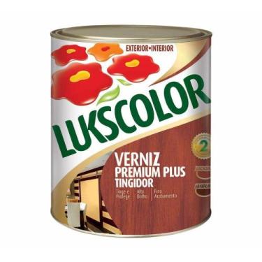Imagem de VERNIZ BASE DÁGUA 900ml - IMBUIA - Lukscolor