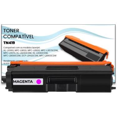 Imagem de Toner TN419 Magenta compatível para brother MFCL9570CDW - Digital Qual