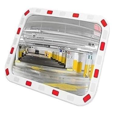 Imagem de Espelho de segurança de trânsito Espelho convexo para entrada de automóveis Espelhos convexos para parede Espelho convexo para entrada de garagem, espelho de segurança de estrada, espelho convexo