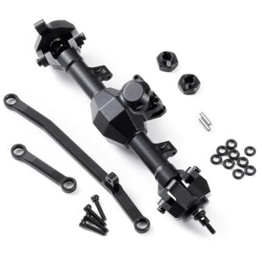 Imagem de MOHERO +4mm SCX24 Extended Front Axles for Axial SCX24 Deadbolt Bronco JLU C10 Gladiator Base Camp Dooge 1/24 RC Crawler Car Upgrade Parts