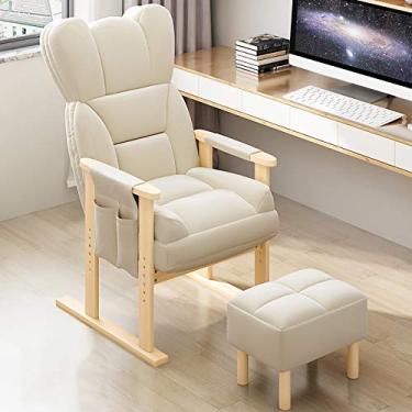 Imagem de Cadeira de escritório para jogos cadeira de computador cadeira de mesa cadeira de jogos cadeira executiva estofada para trabalho doméstico adultos, cadeira de computador de encosto alto com encosto