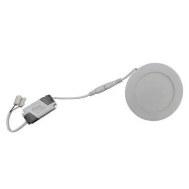 Imagem de Luminária Led Embutir Exbom Redonda 390 Lumens 6500K Bivolt