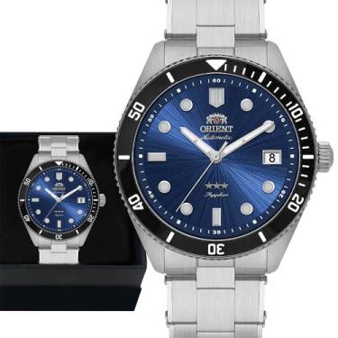 Imagem de Relógio Orient Automático Sport Sea Prata Masculino Original