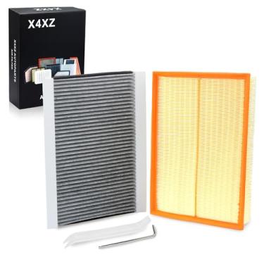 Imagem de CA10330 CF10436 Conjunto de filtro de ar para motor e cabine para Mercedes-Benz Sprinter 2500/3500 2010-2022, 2007-2020 Freightliner Sprinter 2500/3500, Dodge Sprinter 2500/3500 2007-2009 906833 00318