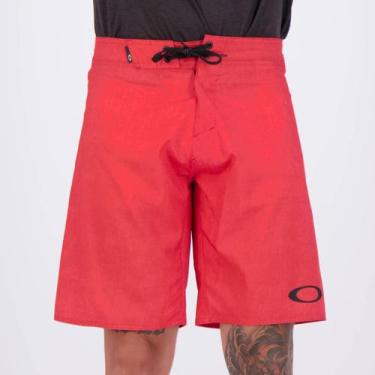 Imagem de Bermuda Oakley Basic 21 Vermelha, 44